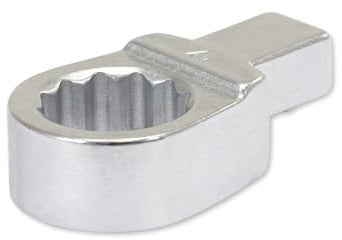 KS Tools Einsteck-Ringschlüssel 9x12mm 516.2312 12mm I Ringschlüssel mit Stiftsicherung I Verchromt I 12-Kant Spezialwerkzeug I Für Drehmomentschlüssel