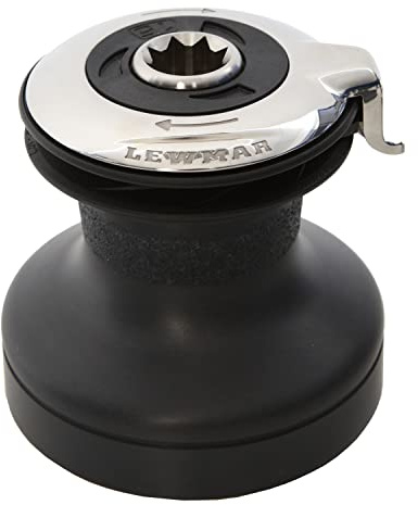 Lewmar® 15ST EVO Self Tailing Alloy Winch; Black