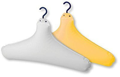 Dr. WinklerKleiderbügel 434 aufblasbar 2 Stück in gelb 48 x 26 cm