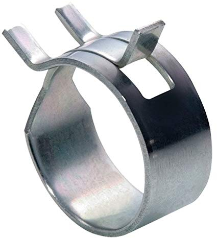 Schlauchschellen Federklemmen 10mm Stahl verzinkt 4 Stück