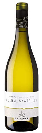 Goldmuskateller Moscato Giallo Südtirol Alto Adige DOC Kellerei St.Pauls Cantina San Paolo (1 Flasche 75 cl.)