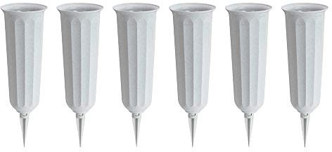 Vaso da cimitero in plastica 1A, pietra