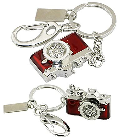 16GB Cámara Forma USB 2.0 Flash Drive Pen Drive Memory Stick USB Stick USB Flash Disk USB Thumb Drive Disco USB Stick U Disco pendrive (Rojo)