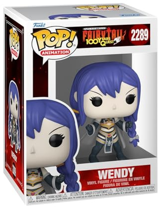Funko POP! Animation: Fairy Tail 100 Years Quest - Wendy - Sammelbare Vinylfigur - Geschenkidee - Offizielles Merchandise - Spielzeug für Kinder & Erwachsene - Modellfigur für Sammler