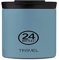 24Bottles Travel Tumbler - Borraccia isolata in acciaio inox, 350 ml, per 24 ore di freddo e caldo per 6 ore, thermos (Powder Blue)