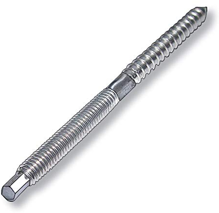 Stockschraube M10 x 300 mm mit Sechskantantrieb A2 Edelstahl 1 Stück
