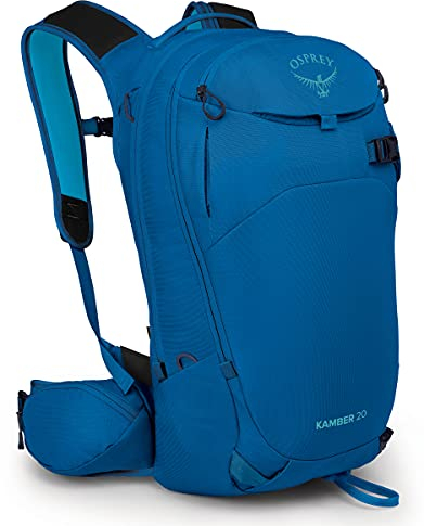 Osprey Herren Kamber 20 Backcountry Ski and Snowboard Backpack Rucksack, Alpinblau