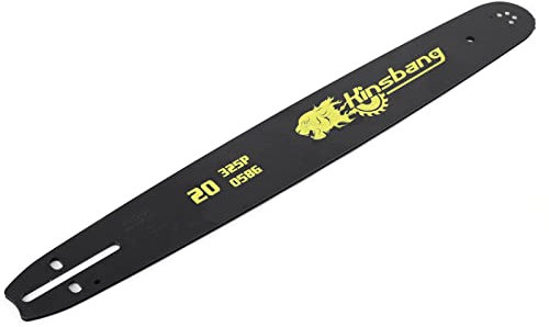Areyourshop 20 CHAINSAW GUIDE BAR for 52CC 58CC 62CC 68CC 76 Drive Links 0.325 0.058G