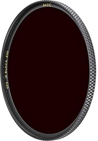 B+W Infrarotfilter schwarzrot 093 Basic 77mm