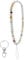 Cobee Perlen Telefon Charme, Handgemachter natürlicher Edelstein Telefon Charme Damenmode Telefon Lanyard Handy Lanyard Handschlaufe für Schlüsselbund Handykette Antiverlorene(Amazonit)