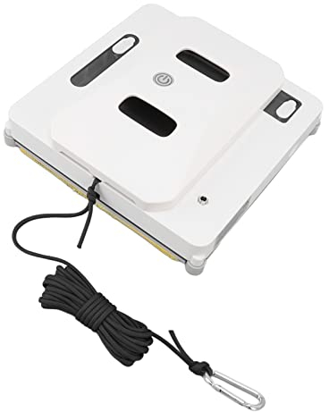 SWOQ Intelligent cleaning robot, intelligent route planning, high efficiency, powerful suction, double security protection, smart window robot with power supply for the office UK Plug