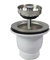 ZYWUOY 1 Pc Sink Basket Strainer, 85Mm Chrome Belfast Sink Basket Strainer Waste Balcony Mop Pool Opening Fits 60Mm Hole