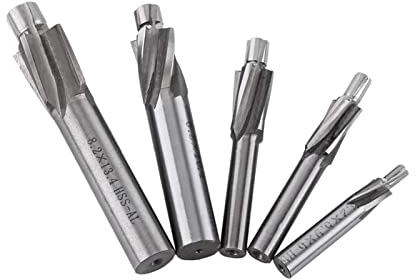 Foret Fraise Pour Metal,Foret A Lamer M12,Fraise A Lamer,Avellanador Metal Allen,Fraise Metal,Foret À Contre-Aléser Bi 5 Pièces Fraise Fraise En Bout Fraise Fente Forets Outil M3 M8 4 Cannelures Hssal