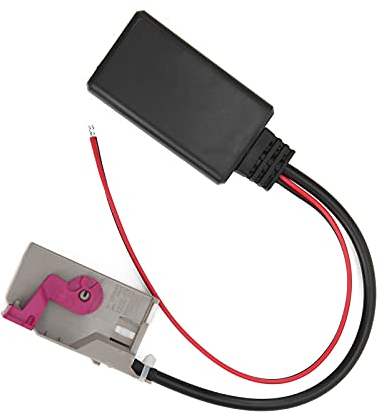 Bluetooth AUX Kabel Adapter, Auto Bluetooth Modul AUX-IN-Kabel Drahtloser Audioadapter Ersatz für A3 A4 A6 A8 TT R8 RNS-E 32-polig