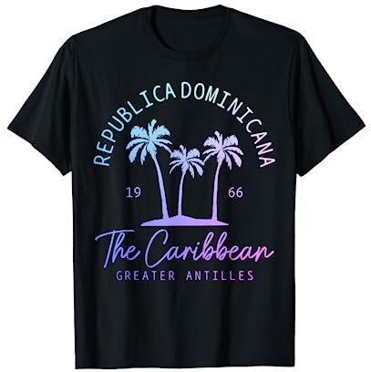 Republica Dominicana Karibik Dominikanisches Souvenir Stolz T-Shirt