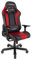 DXRacer K99 Gamingstuhl Schreibtischstuhl mit Wippfunktion Höhenverstellbarer Drehstuhl E-Sport, verstellbare Armlehnen 4D, schwarz-rot,PU