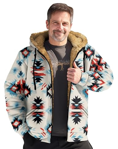 Generisch Reißverschluss Zipper, Men'S Print Jacket And Autumn Casual Trend Zipper Hooded Jacket Windbreaker Damen Wasserdichte Regenjacke Gefüttert Mit Bauchtasche Winter (3XL, Weiß)