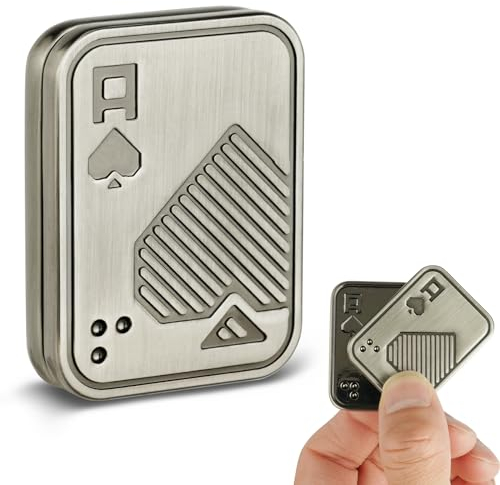 HOTUT Fidget Toys Slider, Metal Poker Fidget Slider, Magnetisches Zappelspielzeug für Erwachsene, EDC Metall Fidget Slider, Fidget Toys, ADHS Autismus Angst Stressabbau, Haptische Dekompression