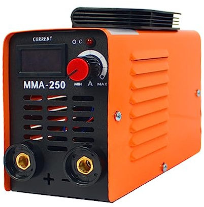 Vislone Saldatrice elettrica MMA-250 Mini saldatrice manuale in metallo per uso domestico Saldatrice a corrente continua