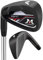 MAZEL WM-X1 Golf Iron for Men 1,2,3,4,5,6,7,8,9, P, S, CNC Milled Face Golf Club Single Iron for Left-Handed Golfers (Black-LH, Single A Iron)