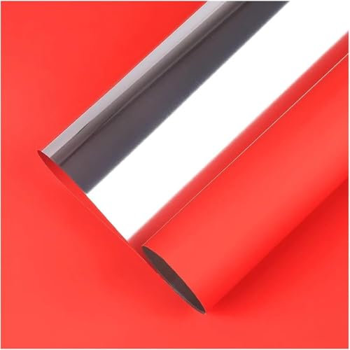 CTRSM Blumenstrauß-Verpackungspapier, 55x50cm/30 stücke Spiegel Aluminium Folie Film Material Licht Luxus Zwei-Farbe Bouquet Geschenkpapier