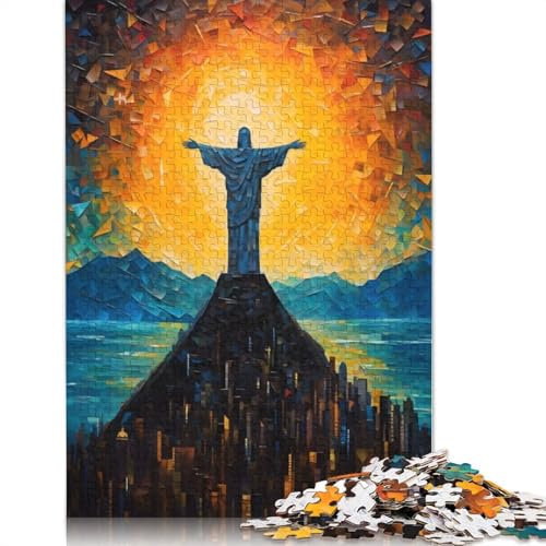 Rio Art Puzzle für Erwachsene, freundliche Materialien, schwierige Puzzles für Erwachsene und Teenager, 1500 Teile (85 x 57 cm)