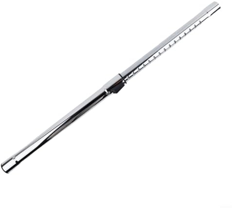Bulevisiter Tubo telescopico per aspirapolvere Miele, asta di prolunga dritta in metallo, compatibile con serie S8, S6, S5, S4, C1, C2, C3, H1, lunghezza regolabile (interno di 35 mm)