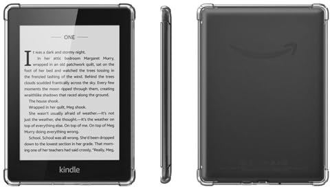 Schutzhülle für Clear Kindle Paperwhite 11. Generation (2021), schlanke Passform, Hartschale mit rutschfestem TPU-Stoßdämpfer für Kindle Paperwhite 11. Generation 2021 (transparent)