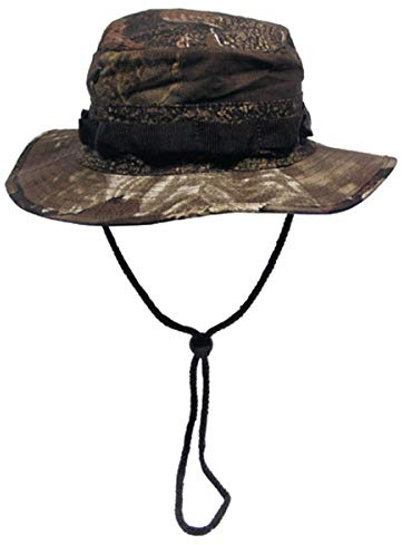 MFH Buschhut US mit Kinnband GI Boonie Rip Stop, S, Hunter-Braun