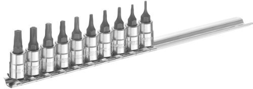 Britool E030703B Socket Set Torx 1/4 Drive, 10 Pcs