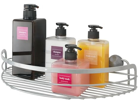 METALTEX ESTANTE SEMICIRCULAR BAÑO 'Viva'