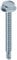 Mustad: 500 viti Drillex® Autoperforanti, Testa Esagonale con Collare, 4.8x16 mm, Zincate Bianche