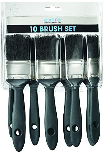 LG Harris Extra Paintbrush Set Pack of 10
