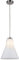 Lampenlux LED Pendellampe Pendelleuchte Bino Glasschirm Opal Weiß Fassung E14 H 14cm