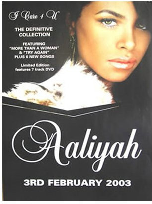 Unbekannt Aaliyah – I Care For You – 51 x 76 cm zeigt/Poster