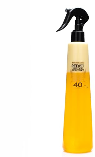 Redist 2-Phase Leave-In Conditioner 400ml – Keratin, Argan, Overdose Miracle Oil 40, All Hair, Milk & Honey | Professional Dual-Phase Spray for Repair, Moisture, Shine & Anti-Frizz (Overdose)