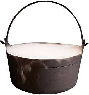 Spooky Witch Cauldron Trick or Treat Halloween 9 Table Decoration, Black