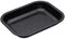 MasterClass Vitreous Enamel Roasting Tin, Induction Safe 1mm Steel with Scratch Resistant Coating, Small (27 x 21 x 4cm), Black