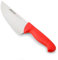 Arcos Serie 2900 - Cuchillo Carnicero Ancho - Hoja de Acero Inoxidable Nitrum de 170 mm - Mango inyectado en Polipropileno Color Rojo