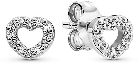 Pandora Women 925 Silver Silver Stud Earrings - 290528CZ