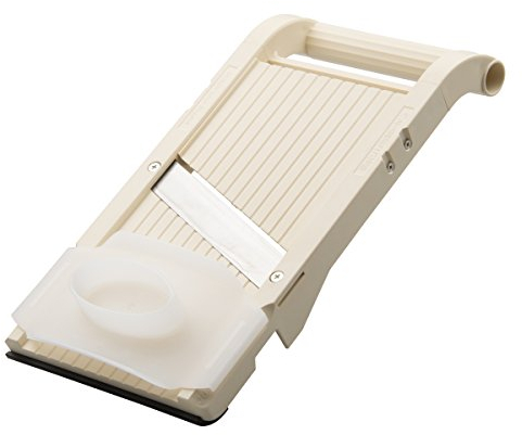 Benriner Mandoline BPA Jumbo Slicer avec lame japonaise fabriquée à la main en acier inoxydable 13 x 6,5 cm