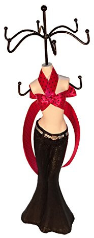 Schmuckständer Black Jeans Design Schmuckhalter Kettenständer Armband Ketten 36 cm