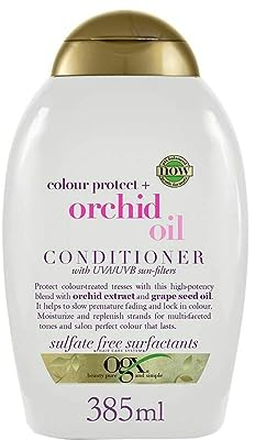 OGX Orchid Oil Colour Conditioner for Coloured Hair and for Blonde Hair 385 ml