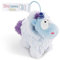 Nici 42441 Theodor and Friends Einhorn Snow Coldson Anhänger, blau/Violette, 11 cm