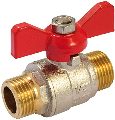 Comap V111033001 VANNE RTS MM clé papillon 3/8, Rouge