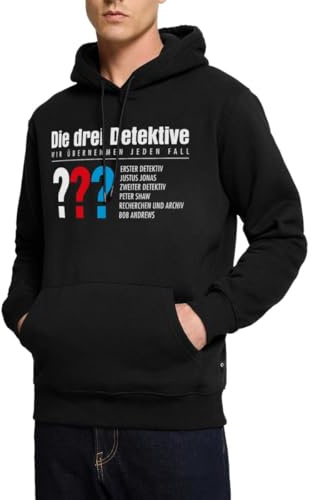 Die Drei Fragezeichen Detektive Visitenkarte Herren Premium Hoodie