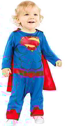 amscan (PKT) (9906712) Child Boys Superman Costume (2-3yrs)