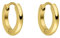 PURELEI® Ike Ohrringe (Gold) – Damenohrringe aus langlebigem Edelstahl – Wasserfeste Ohrringe Damen – 1,4 cm Durchmesser – Modeschmuck für deinen individuellen Look