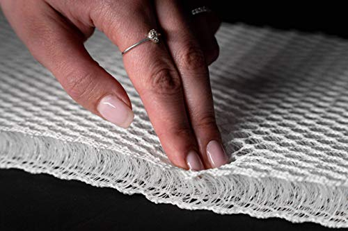 Matnext Airflow Plus Matratzenunterlage 20mm aus 3D Mesh - Maßangefertige Unterlage - Atmungsaktives Abstandsgewirke zur Belüftung der Matratze (130cm x 200cm)