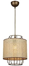 Homemania 1548-71-01 Lampe, gold/creme